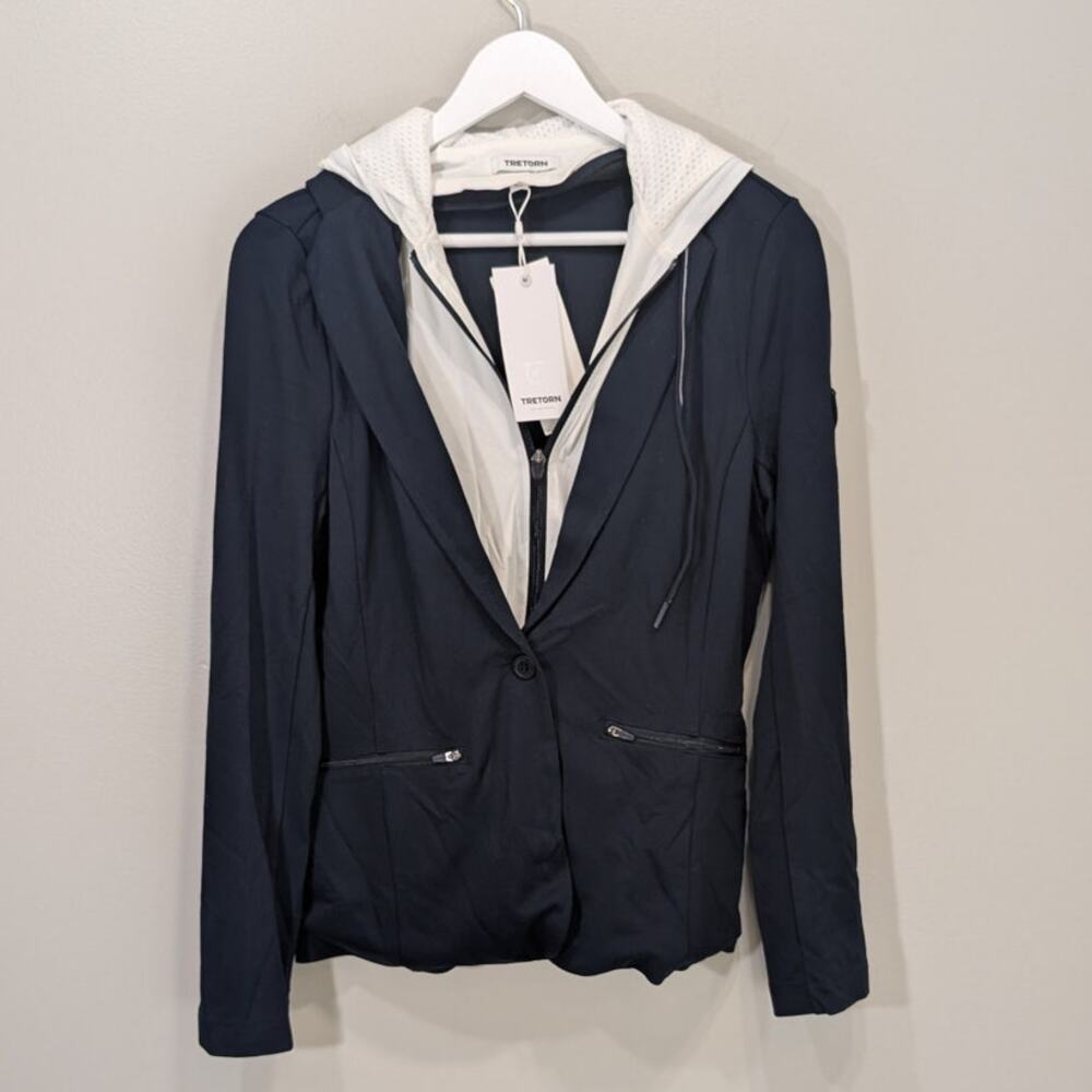 Tretorn x Anthropologie Blazer Twofer Sporty Classic Casual Preppy - Size S
